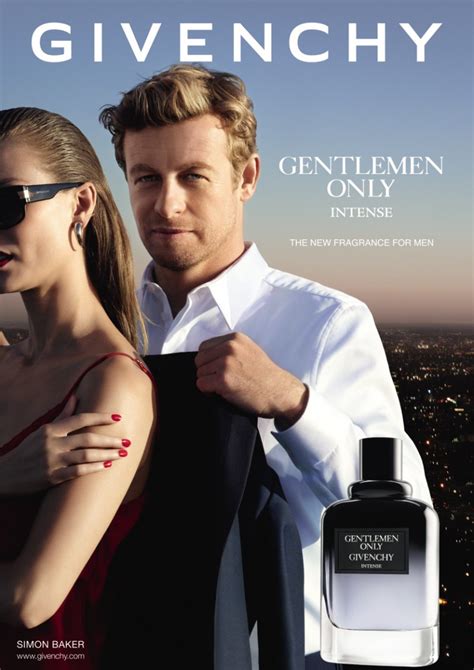 givenchy reclame mentalist|The Mentalist Star Simon Baker Fronts Givenchy  .